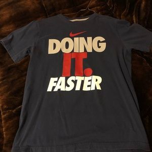 Men’s Nike Sz M “Doing It Faster” Tee